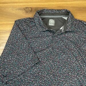 Callaway XLT Golf Polo Shirt Opti-Dri‎ Arrow Print Short Sleeve Mens Stretch